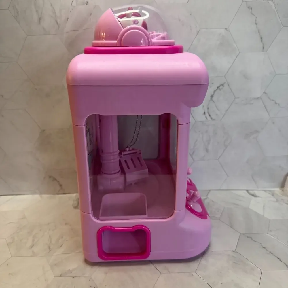 Mini Claw Vending Machine for Kids Pink Unicorn Arcade Machine Only Works in EUC
